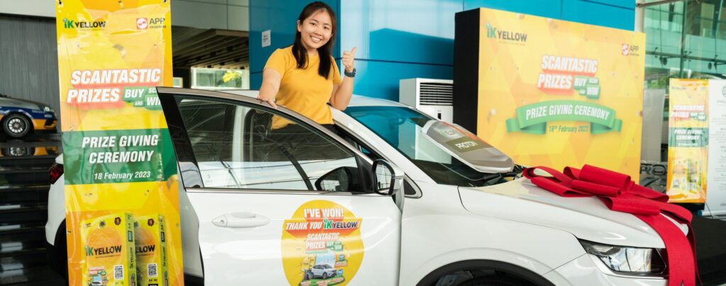 IK Yellow - Scan & Win Contest With Prizes Ceremony