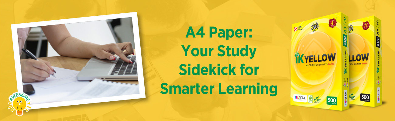 A4 Paper: Your Study Sidekick for Smarter Learning