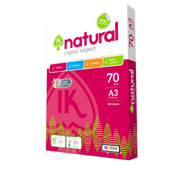 IK Natural A3 70 500 - Ream - right
